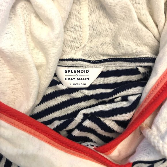 Splendid x Gray Malin Seaside Stripe Sweatshirt - Picture 6 of 6